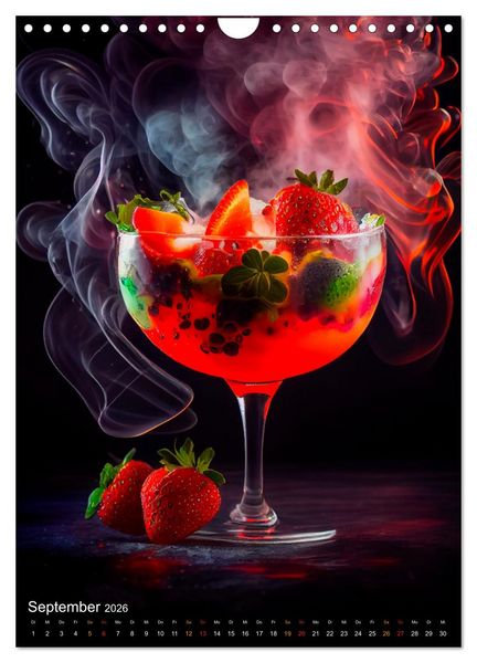 Produktbild: Cocktails - Bew&auml;hrter Genuss neu interpretiert (Wandkalender 2026 DIN A4 hoch), CALVENDO Monatskalender