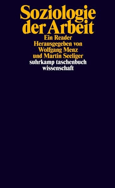 Produktbild: Soziologie der Arbeit