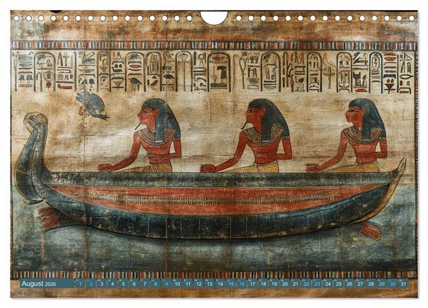 Produktbild: Papyrus-Propheten - KI-Enth&uuml;llungen aus der Vergangenheit (Wandkalender 2026 DIN A4 quer), CALVENDO Monatskalender