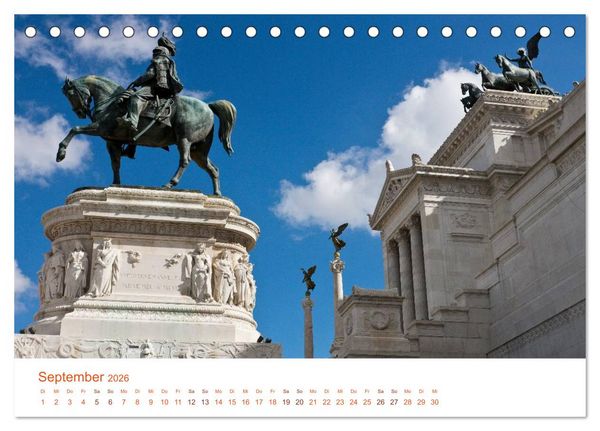 Produktbild: Rom (Tischkalender 2026 DIN A5 quer), CALVENDO Monatskalender