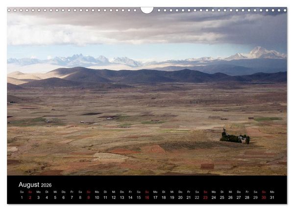 Produktbild: Bolivien (Wandkalender 2026 DIN A3 quer), CALVENDO Monatskalender