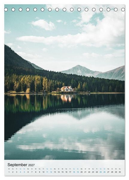 Produktbild: Wundersch&ouml;nes S&uuml;dtirol 2027 (Tischkalender 2027 DIN A5 hoch), CALVENDO Monatskalender
