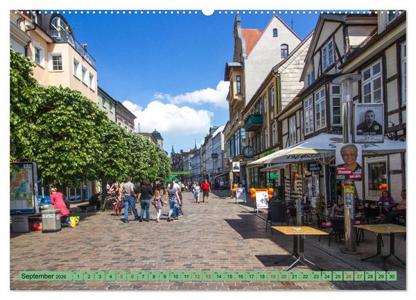 Produktbild: Residenzstadt Schwerin - Impressionen aus Mecklenburg-Vorpommern (Wandkalender 2026 DIN A2 quer), CALVENDO Monatskalender