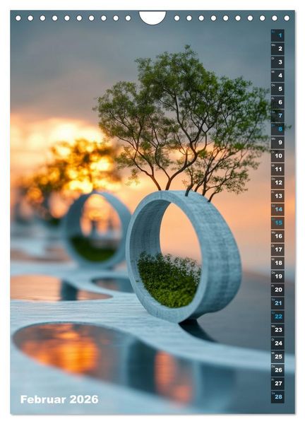 Produktbild: Ein Jahr voller Tagtr&auml;ume (Wandkalender 2026 DIN A4 hoch), CALVENDO Monatskalender