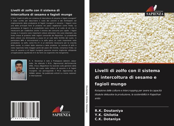 Produktbild: Livelli di zolfo con il sistema di intercoltura di sesamo e fagioli mungo