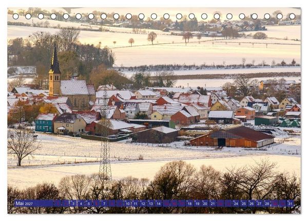 Produktbild: Duderstadt im Winter (Tischkalender 2027 DIN A5 quer), CALVENDO Monatskalender
