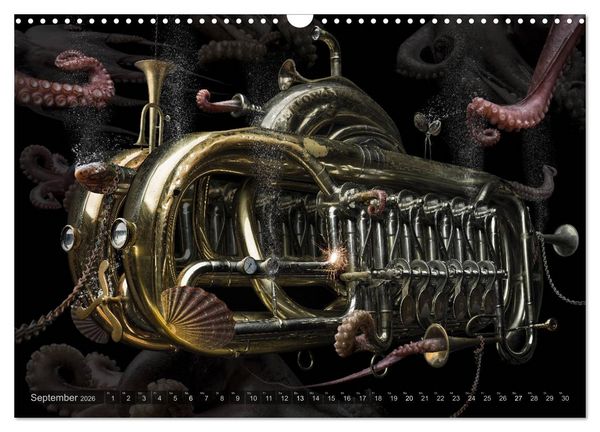 Produktbild: Musica fant&aacute;sia - Die wundersame Welt des Fotok&uuml;nstlers Olaf Bruhn (Wandkalender 2026 DIN A3 quer), CALVENDO Monatskalender