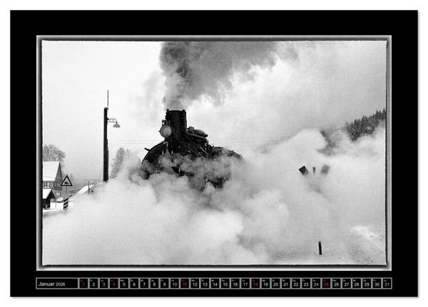 Produktbild: Die Pre&szlig;nitztalbahn (Tischkalender 2026 DIN A5 quer), CALVENDO Monatskalender
