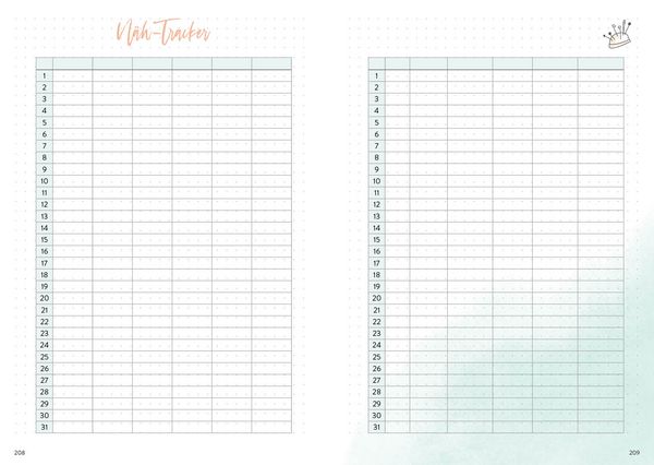Produktbild: N&auml;hen &ndash; Mein Bullet Journal &ndash; Besser planen & N&auml;htr&auml;ume verwirklichen