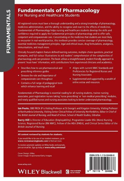 Produktbild: Fundamentals of Pharmacology