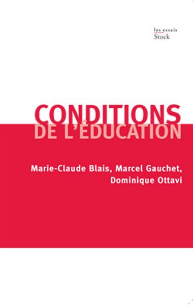 Produktbild: Conditions de l'&eacute;ducation