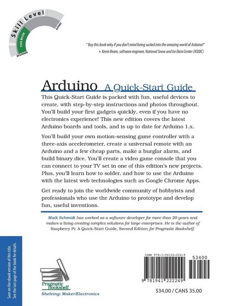 Produktbild: Arduino: A Quick-Start Guide