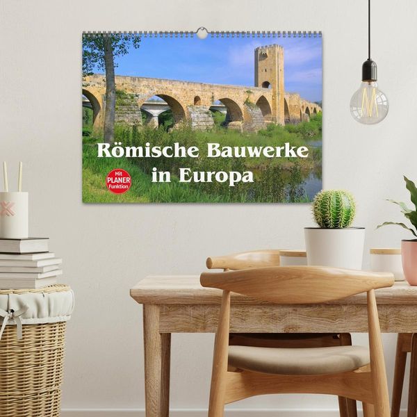 Produktbild: R&ouml;mische Bauwerke in Europa (Wandkalender 2026 DIN A3 quer), CALVENDO Monatskalender