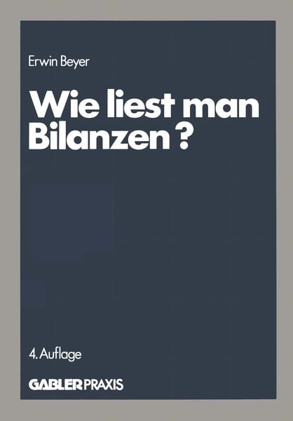 Produktbild: Wie liest man Bilanzen?