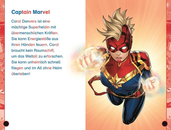 Produktbild: SUPERLESER! MARVEL Captain Marvel - Superstarke Heldin