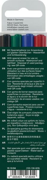 Produktbild: Faber-Castell Marker Multimark 1513 F permanent 4er Set