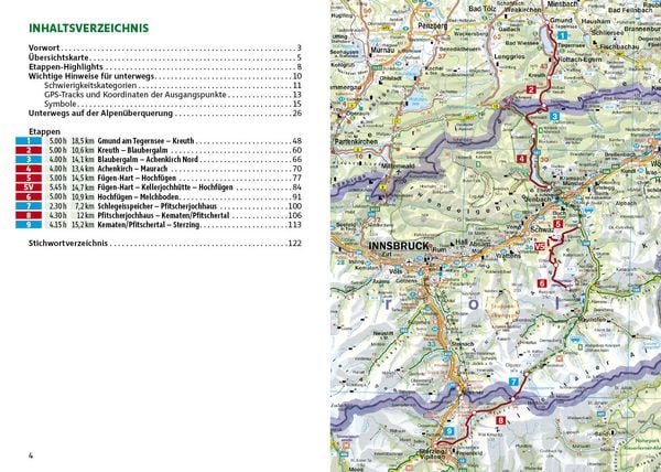Produktbild: ROTHER Wanderf&uuml;hrer Alpen&uuml;berquerung Tegernsee &ndash; Sterzing