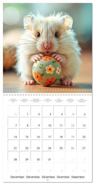 Produktbild: Small paws and great playfulness (Wall Calendar 2026 12 &times; 12 Inch) CALVENDO 12 Month Wall Calendar