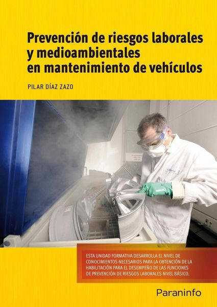Produktbild: Prevenci&oacute;n de riesgos laborales y medioambientales en mantenimiento de veh&iacute;culos