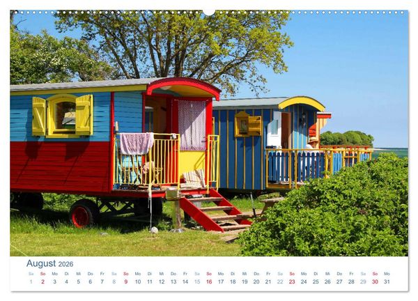 Produktbild: Freiheit auf Reisen 2026. Impressionen vom Camping und Zelten (hochwertiger Premium Wandkalender 2026 DIN A2 quer), Kunstdruck in Hochglanz