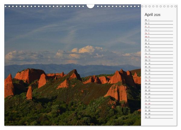 Produktbild: Der Nordwesten Spaniens (Wandkalender 2026 DIN A3 quer), CALVENDO Monatskalender