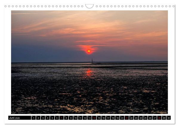 Produktbild: Nordsee & Ostsee (Wandkalender 2026 DIN A3 quer), CALVENDO Monatskalender