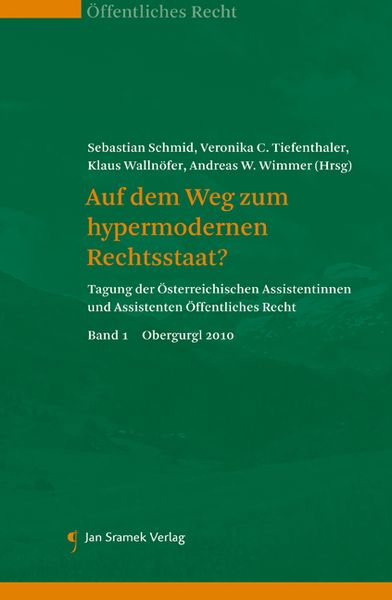 Produktbild: Auf dem Weg zum hypermodernen Rechtsstaat?