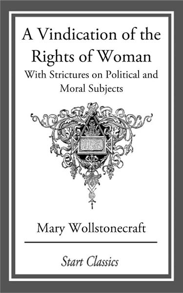 Produktbild: A Vindication of the Rights of Woman