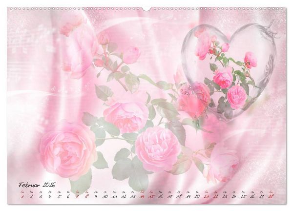 Produktbild: Zeit f&uuml;r Emotionen Bastelkalender (hochwertiger Premium Wandkalender 2026 DIN A2 quer), Kunstdruck in Hochglanz