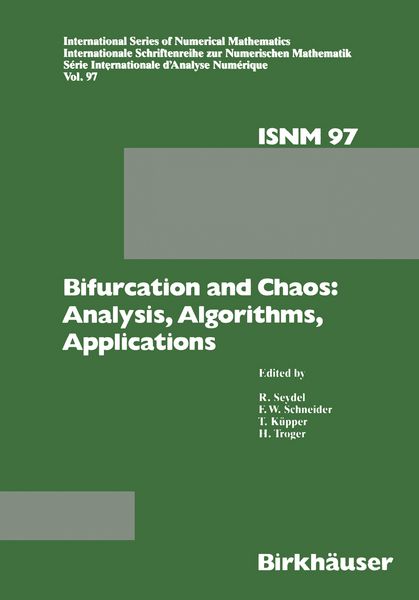 Produktbild: Bifurcation and Chaos: Analysis, Algorithms, Applications