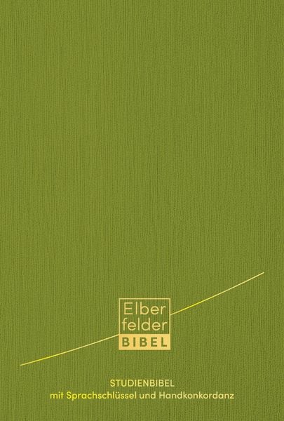 Elberfelder Studienbibel, Kunstleder, mit Sprachschlüssel und Handkonkordanz