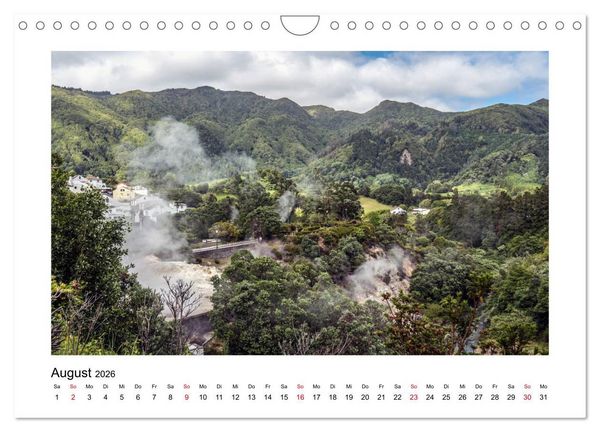 Produktbild: Sao Miguel - Die ganze Vielfalt der Azoren (Wandkalender 2026 DIN A4 quer), CALVENDO Monatskalender