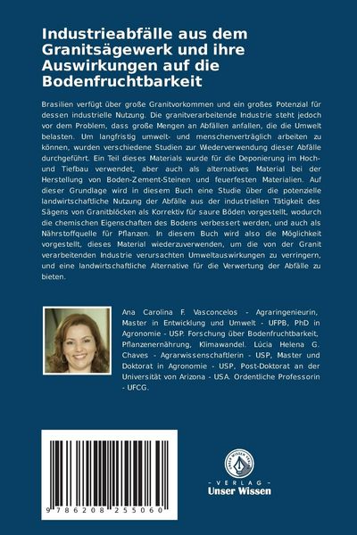Produktbild: Industrieabf&auml;lle aus dem Granits&auml;gewerk und ihre Auswirkungen auf die Bodenfruchtbarkeit
