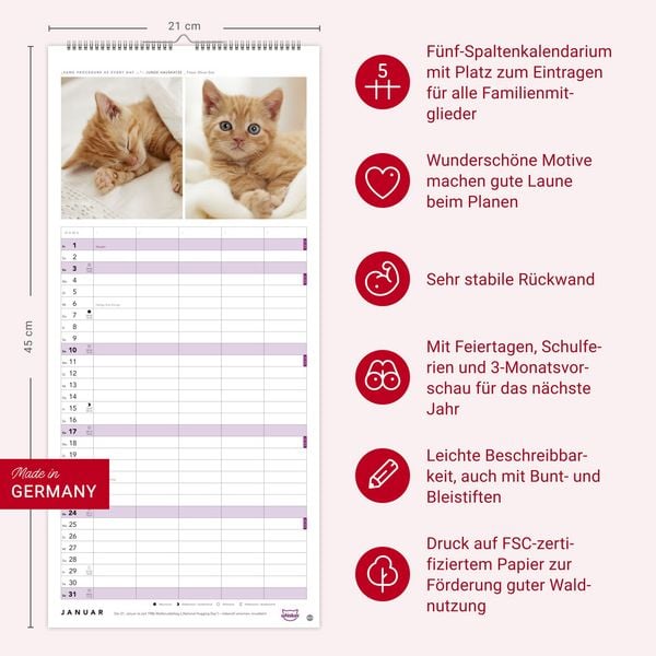 Produktbild: Whiskas Familienplaner 2027