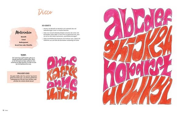 Produktbild: Handlettering 44 Alphabete &ndash; F&uuml;r alle Anl&auml;sse &ndash; Band 3