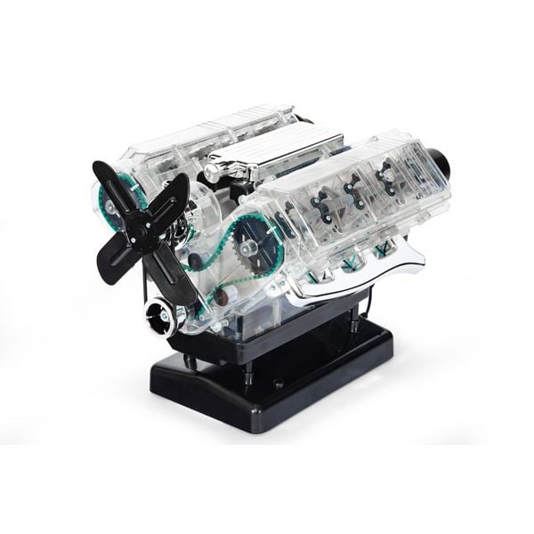 Produktbild: FRANZIS 67114 - Technikbausatz V8-Motor - Facelift 2026