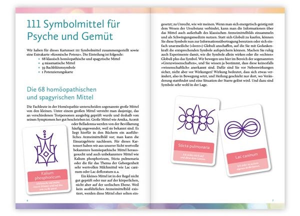 Produktbild: Hom&ouml;opathische Symbolapotheke: Psyche und Gem&uuml;t. Das Kartenset
