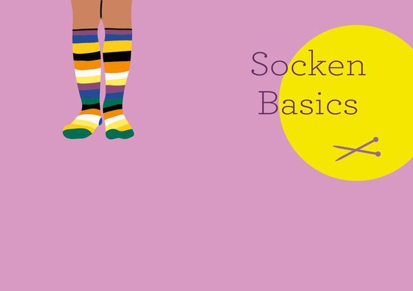 Produktbild: Auf die Socke, fertig, los! Die kleine Strickschule f&uuml;r unterwegs