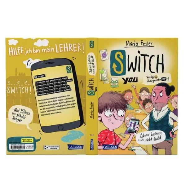 Produktbild: SWITCH YOU. V&ouml;llig &uuml;bergeschnAPPt! 2: Lehrer haben's auch nicht leicht
