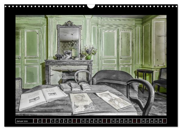 Produktbild: Lost Places - Farbenspiele (Wandkalender 2026 DIN A3 quer), CALVENDO Monatskalender