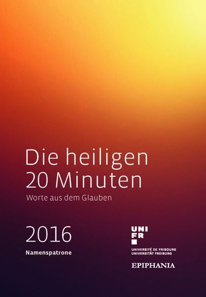 Produktbild: Die heiligen 20 Minuten