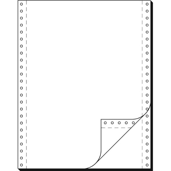 sigel Computerpapier 2fach blanko 240x12mm 1000 Blatt