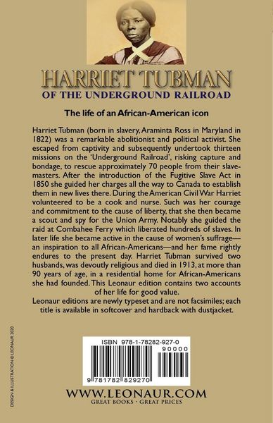 Produktbild: Harriet Tubman of the Underground Railroad-Abolitionist, Civil War Scout, Civil Rights Activist