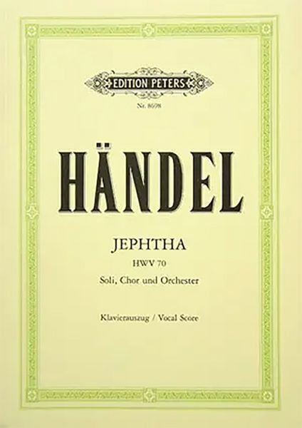 Produktbild: H&auml;ndel, G: Jephtha HWV 70