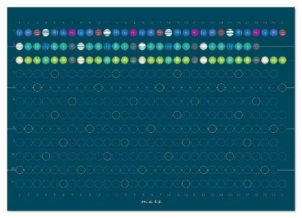 Produktbild: Une perle pour chaque jour (Calendrier mural 2026 DIN A3 vertical), CALVENDO calendrier mensuel