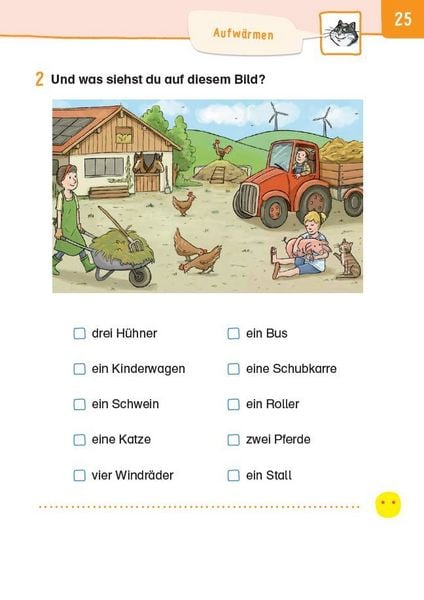 Produktbild: &Uuml;bungsheft - Lesen 1. Klasse