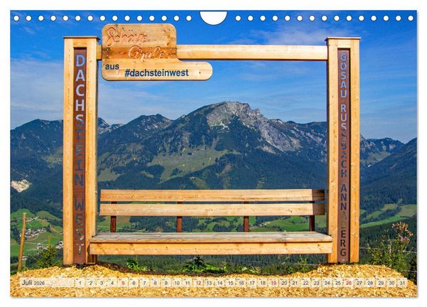 Produktbild: Ru&szlig;bach am Pass Gsch&uuml;tt (Wandkalender 2026 DIN A4 quer), CALVENDO Monatskalender