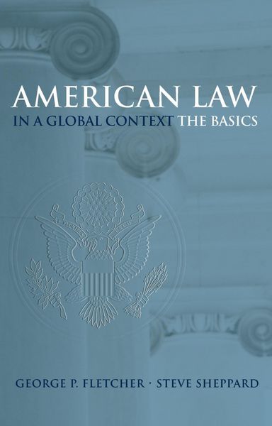 Produktbild: American Law in a Global Context