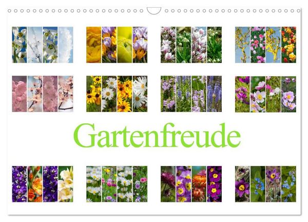 Produktbild: Gartenfreude (Wandkalender 2026 DIN A3 quer), CALVENDO Monatskalender