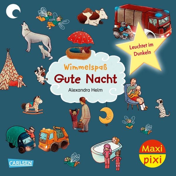 Produktbild: Maxi Pixi 513: Wimmelspa&szlig; Gute Nacht